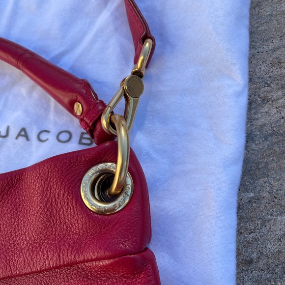 Marc by Marc Jacobs Classic Q Hillier Hobo red bag - Picture 4 of 15